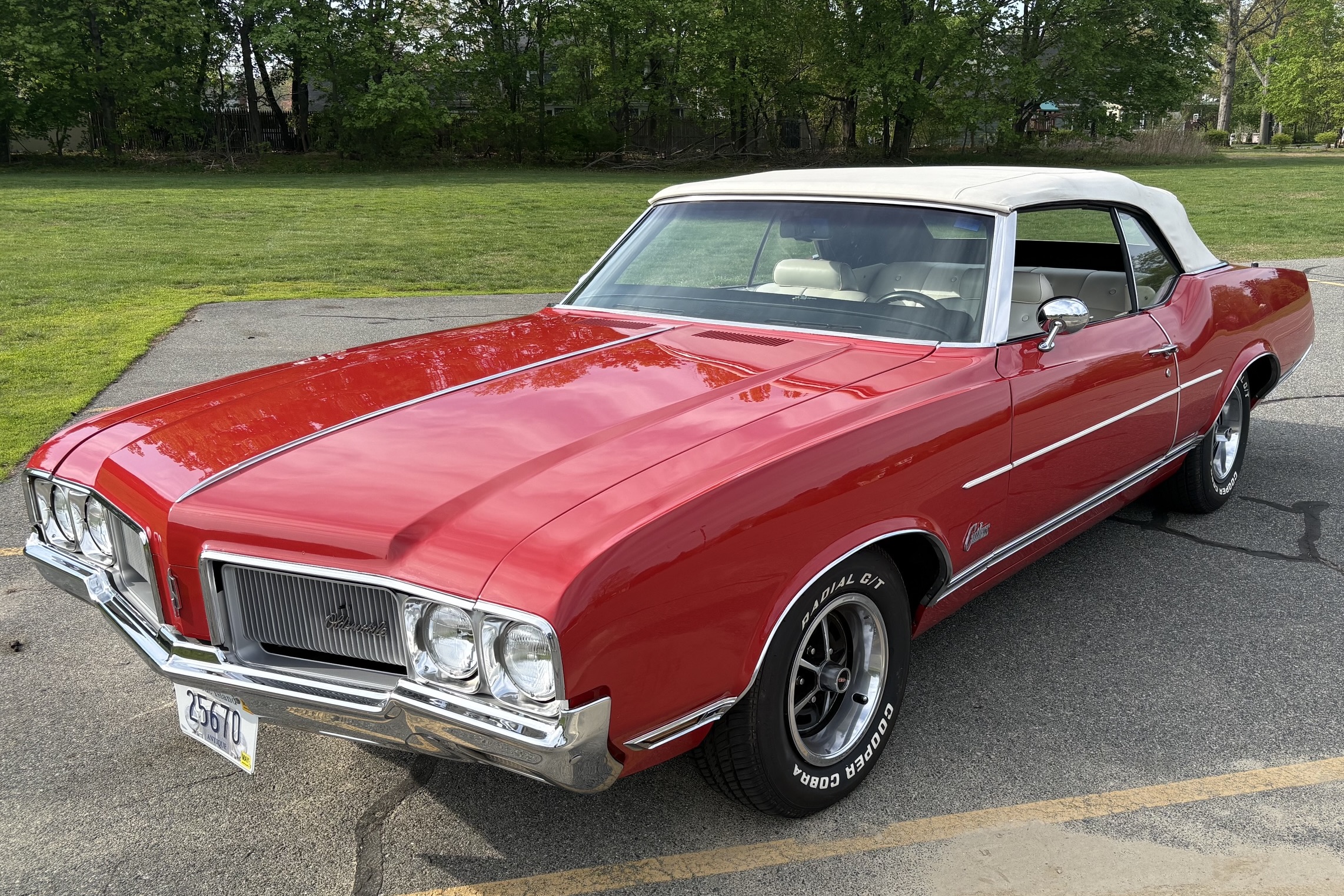 1970 Oldsmobile Cutlass sold at auction for $31,750