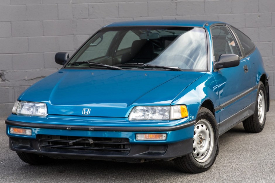 1990 Honda CRX sold at auction for $18,250