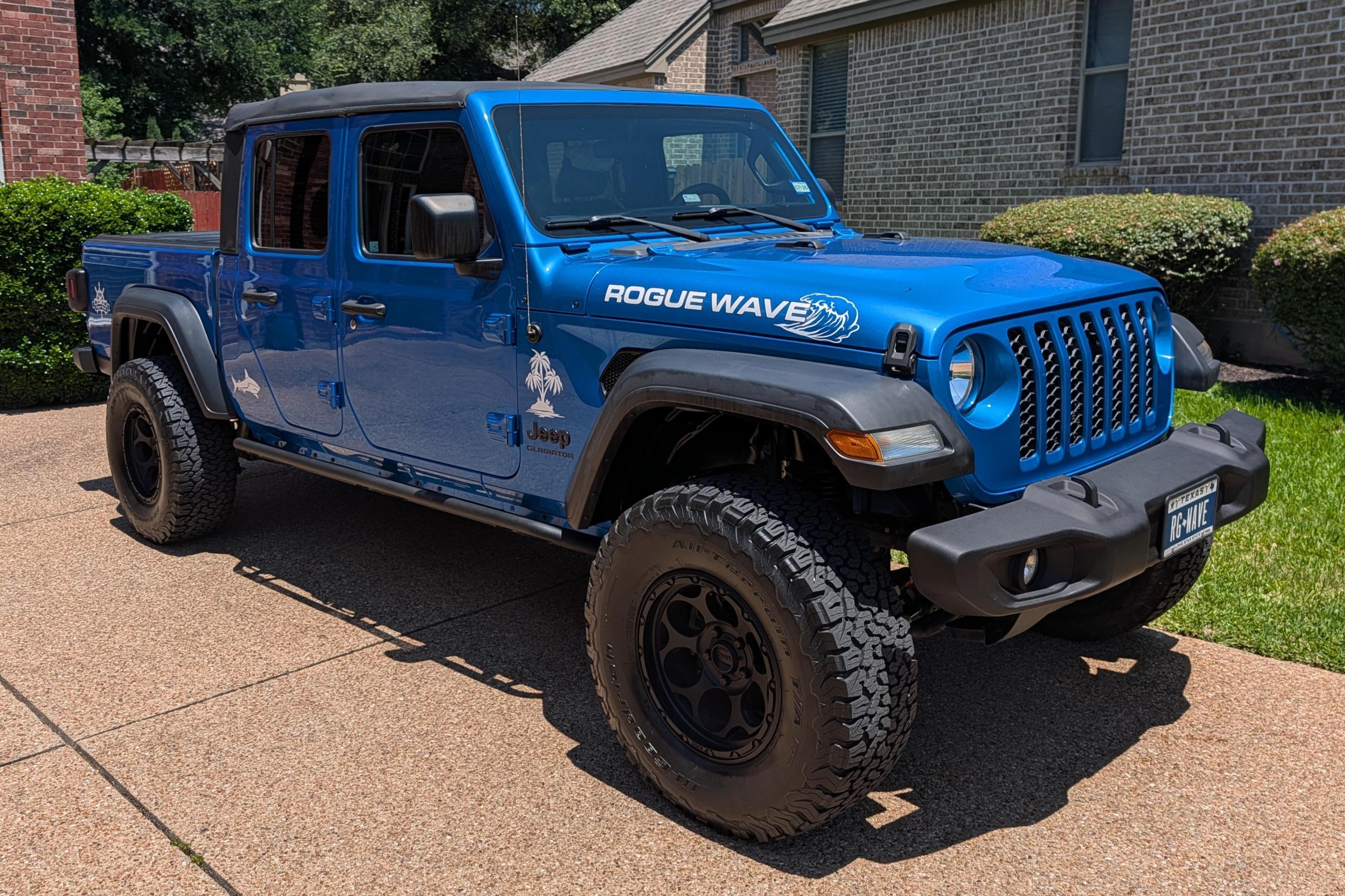2021 Jeep Gladiator sold at auction for $24,500