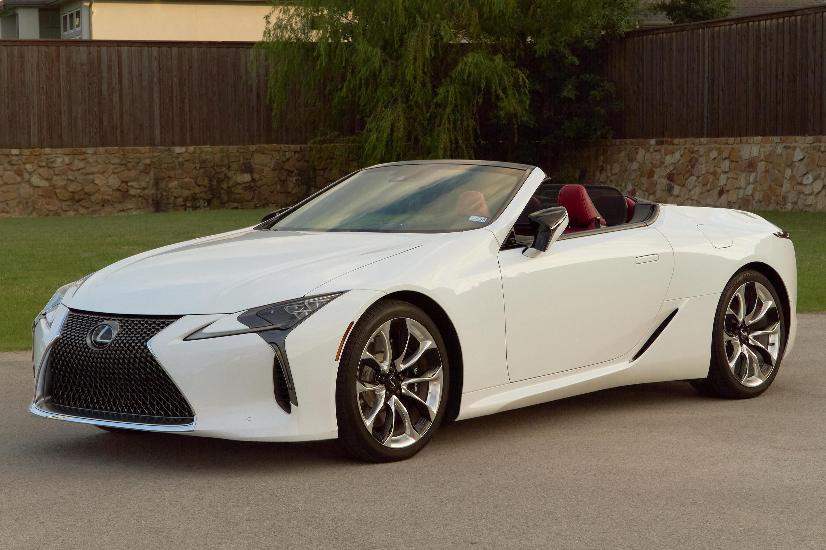 2021 Lexus LC sold at auction for $88,500