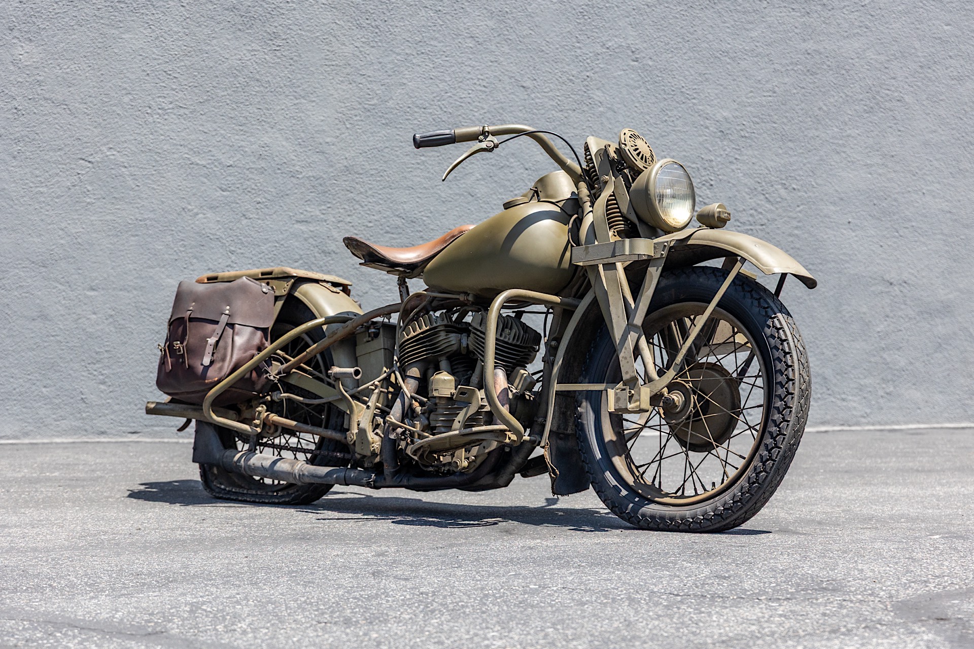 1941 Harley-Davidson 45 Flathead sold at auction for $20,500