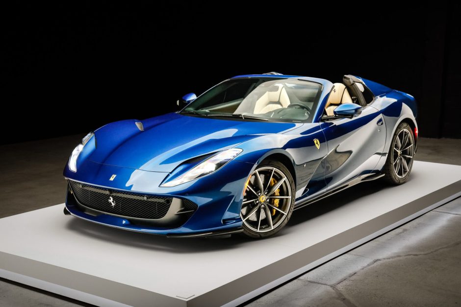 2021 Ferrari 812 sold at auction for $717,000