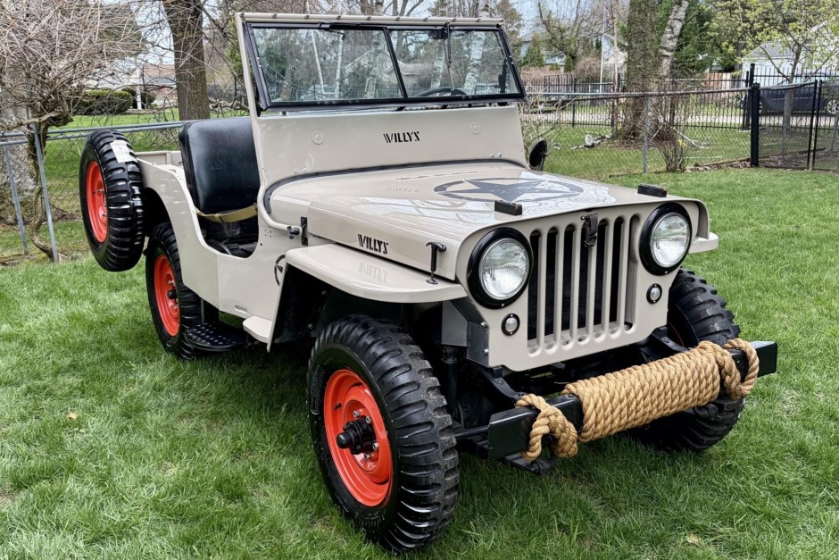 1948 Willys CJ-2A sold at auction for $8,000