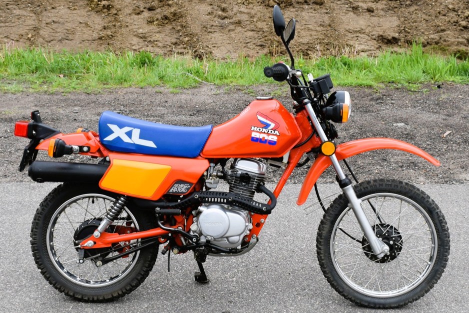 1985 Honda XL sold at auction for $5,400