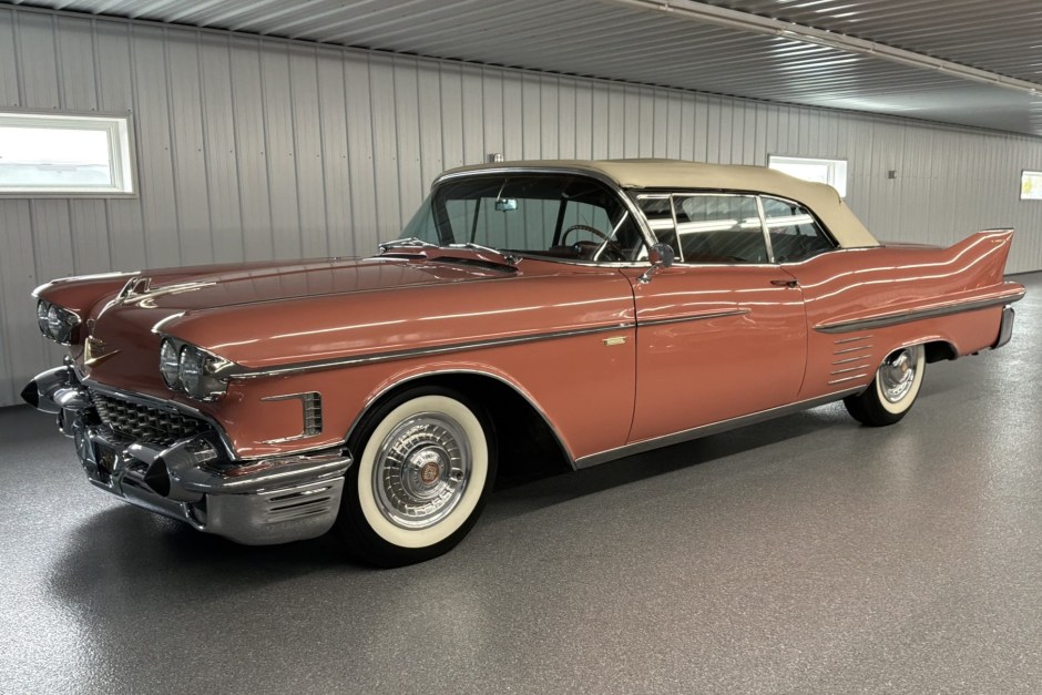 1958 Cadillac Series 62 sold at auction for $62,000