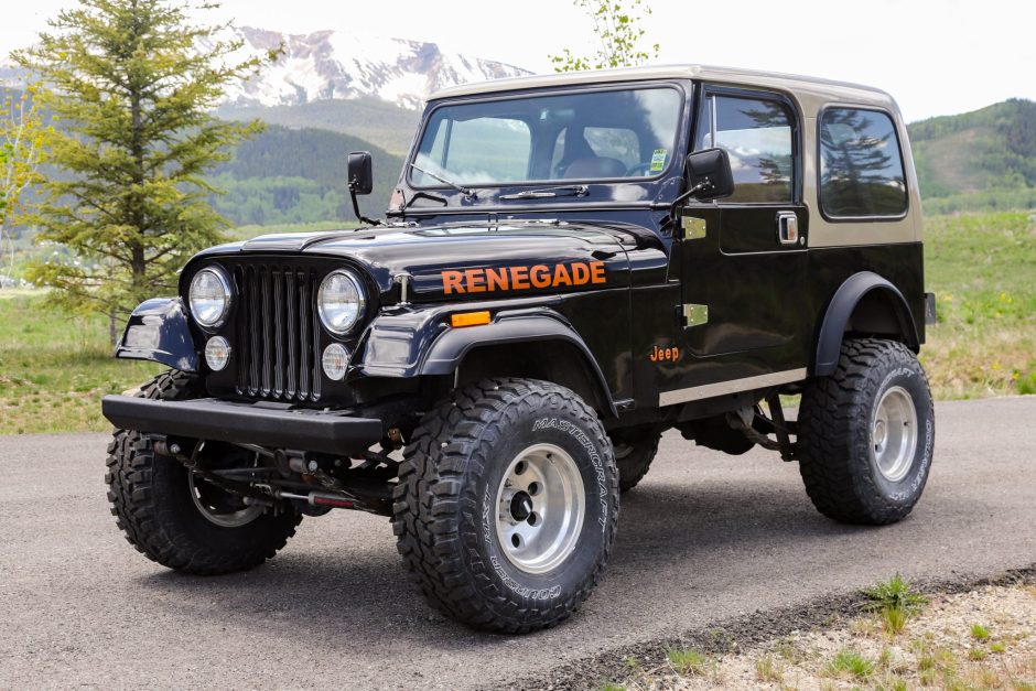 1982 Jeep CJ sold at auction for $16,250