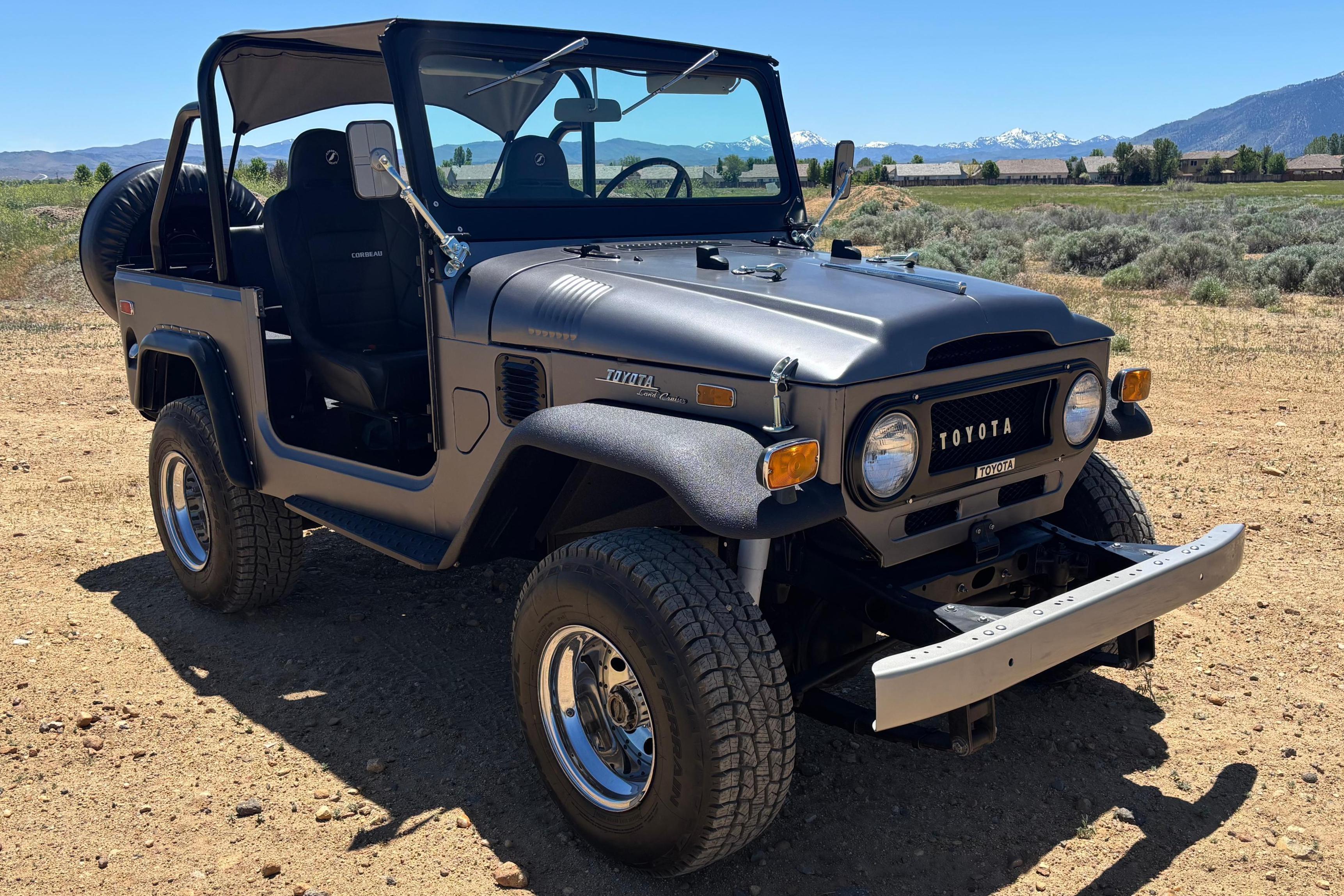 1971 Toyota Land Cruiser 40 Series sold at auction for $16,000
