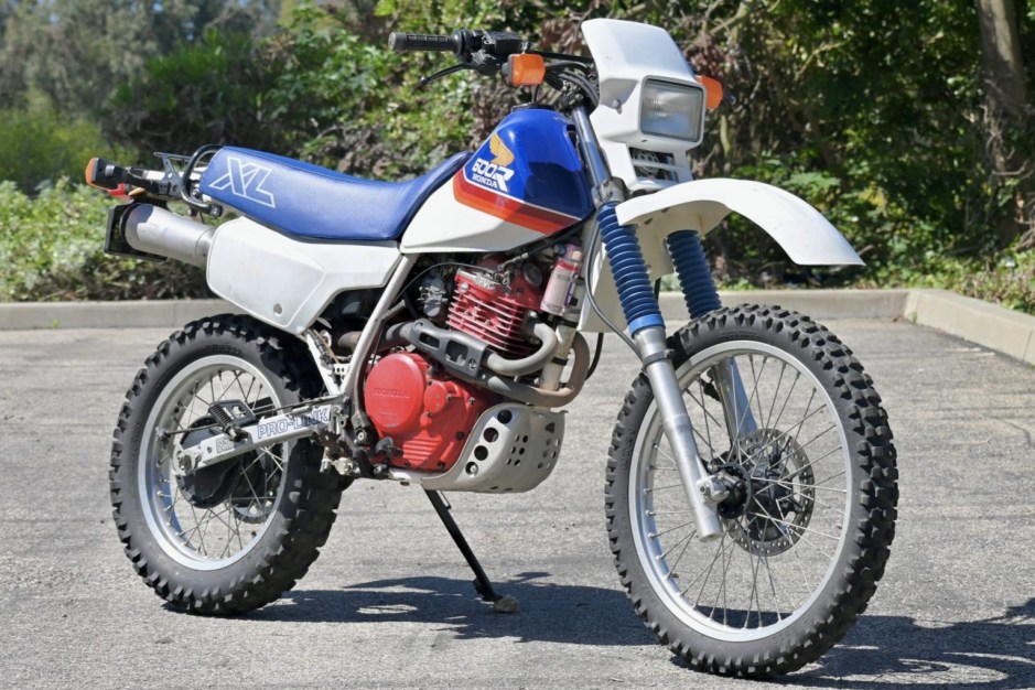 1987 Honda XL sold at auction for $4,300