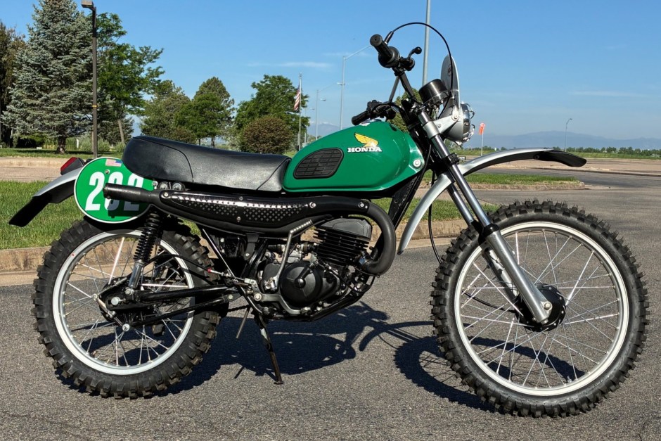 1975 Honda Elsinore sold at auction for $2,500