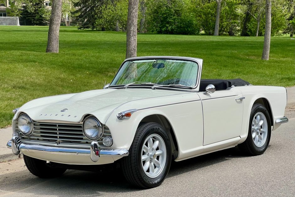 1966 Triumph TR4 sold at auction for $40,500