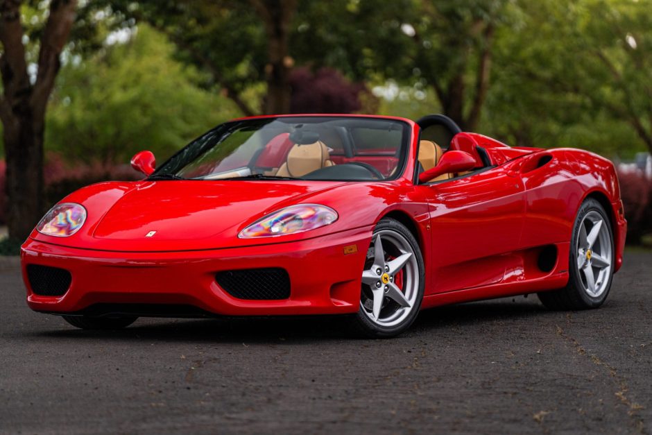 2003 Ferrari 360 sold at auction for $85,000