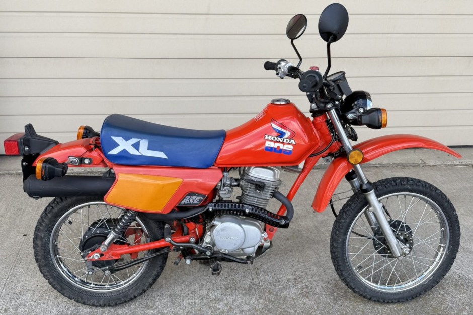 1985 Honda XL sold at auction for $3,600