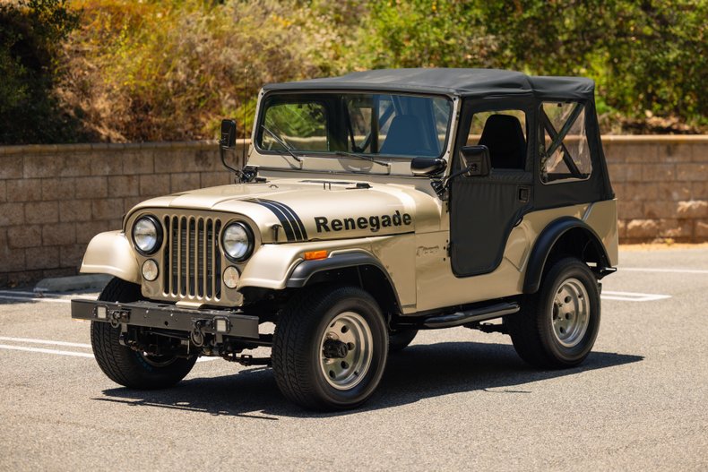 1973 Jeep CJ sold at auction for $36,750