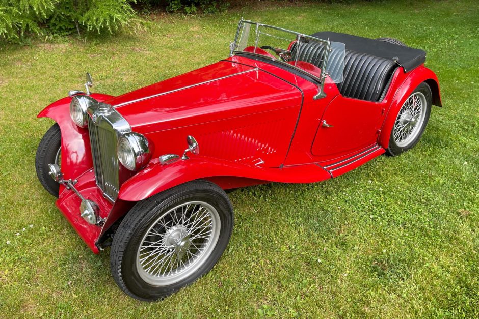 1949 MG TC sold at auction for $13,250