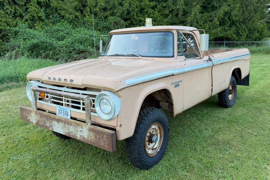1967 Dodge Power Wagon sold at auction for $8,500