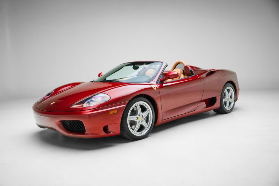 2004 Ferrari 360 sold at auction for $165,000