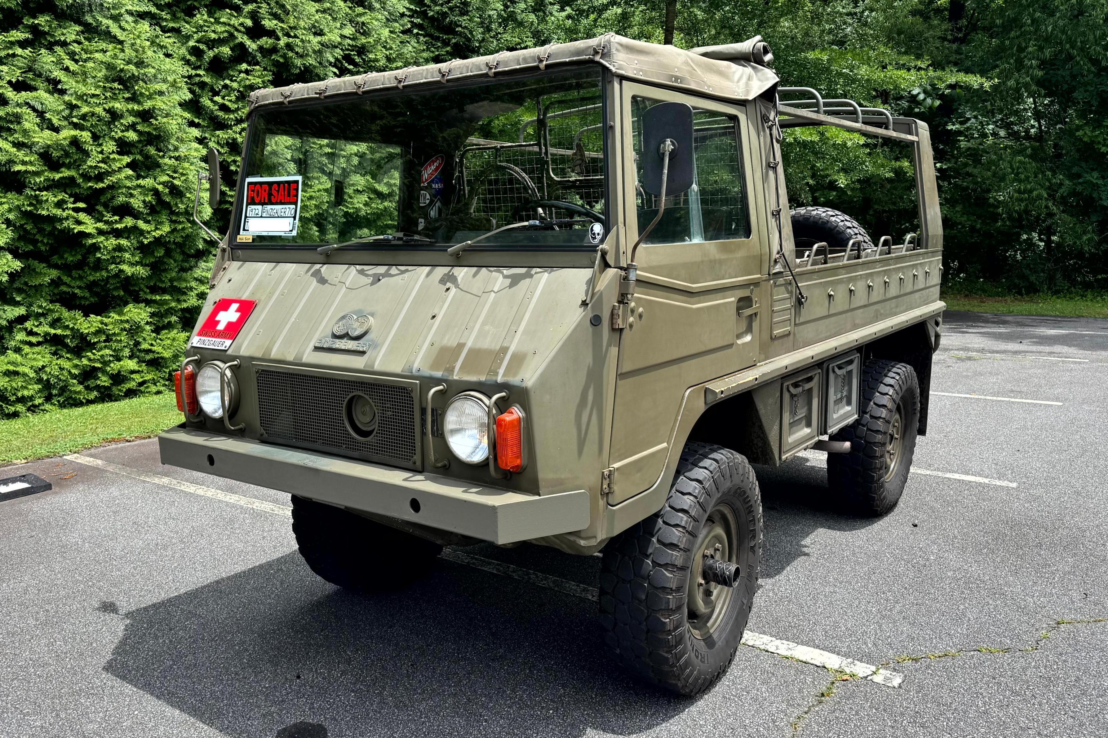 1972 Steyr-Puch Pinzgauer sold at auction for $12,000