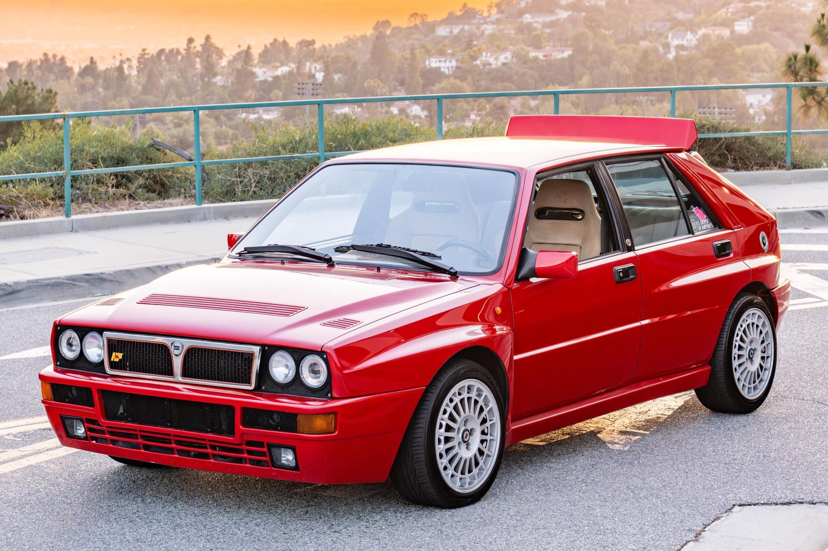 1993 Lancia Delta sold at auction for $84,000