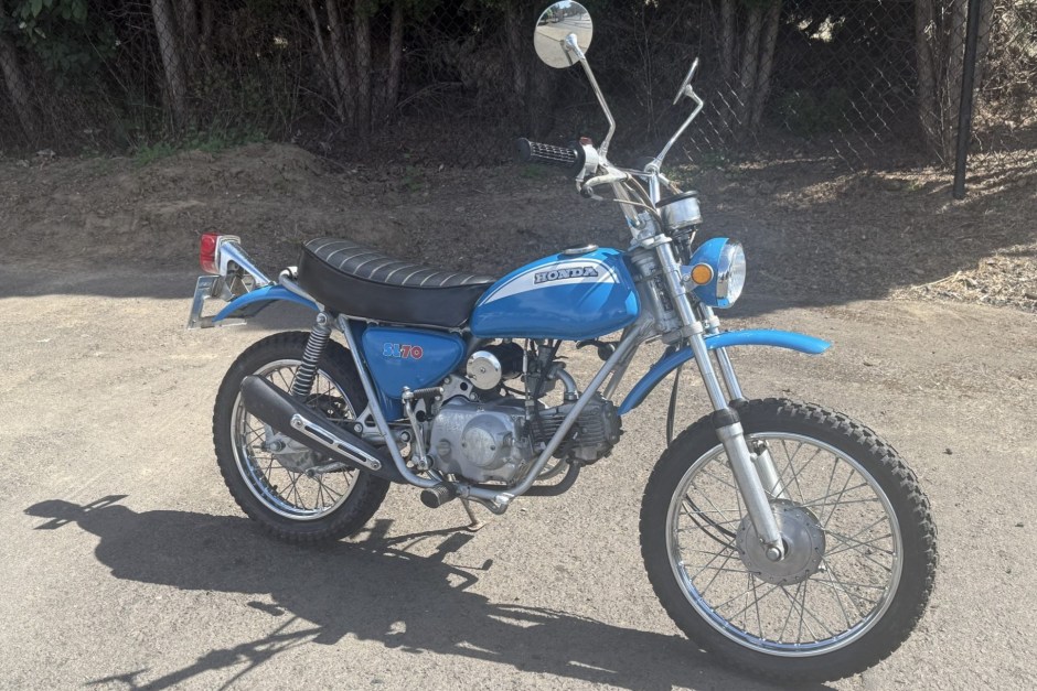 1971 Honda SL Motosport sold at auction for $2,950