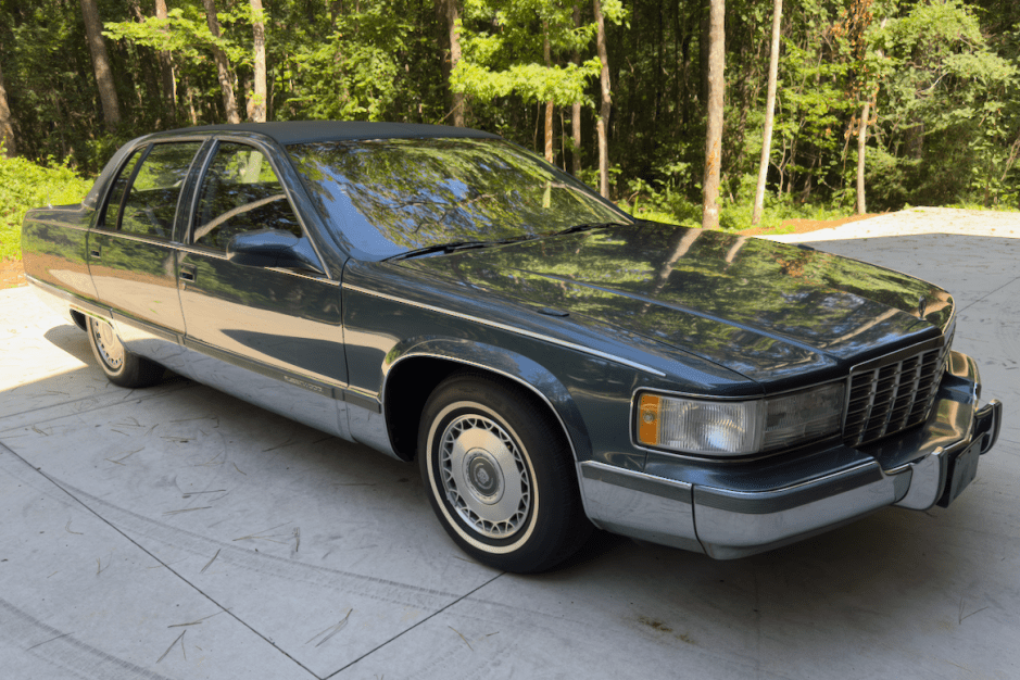 1996 Cadillac Fleetwood Brougham sold at auction for $5,000