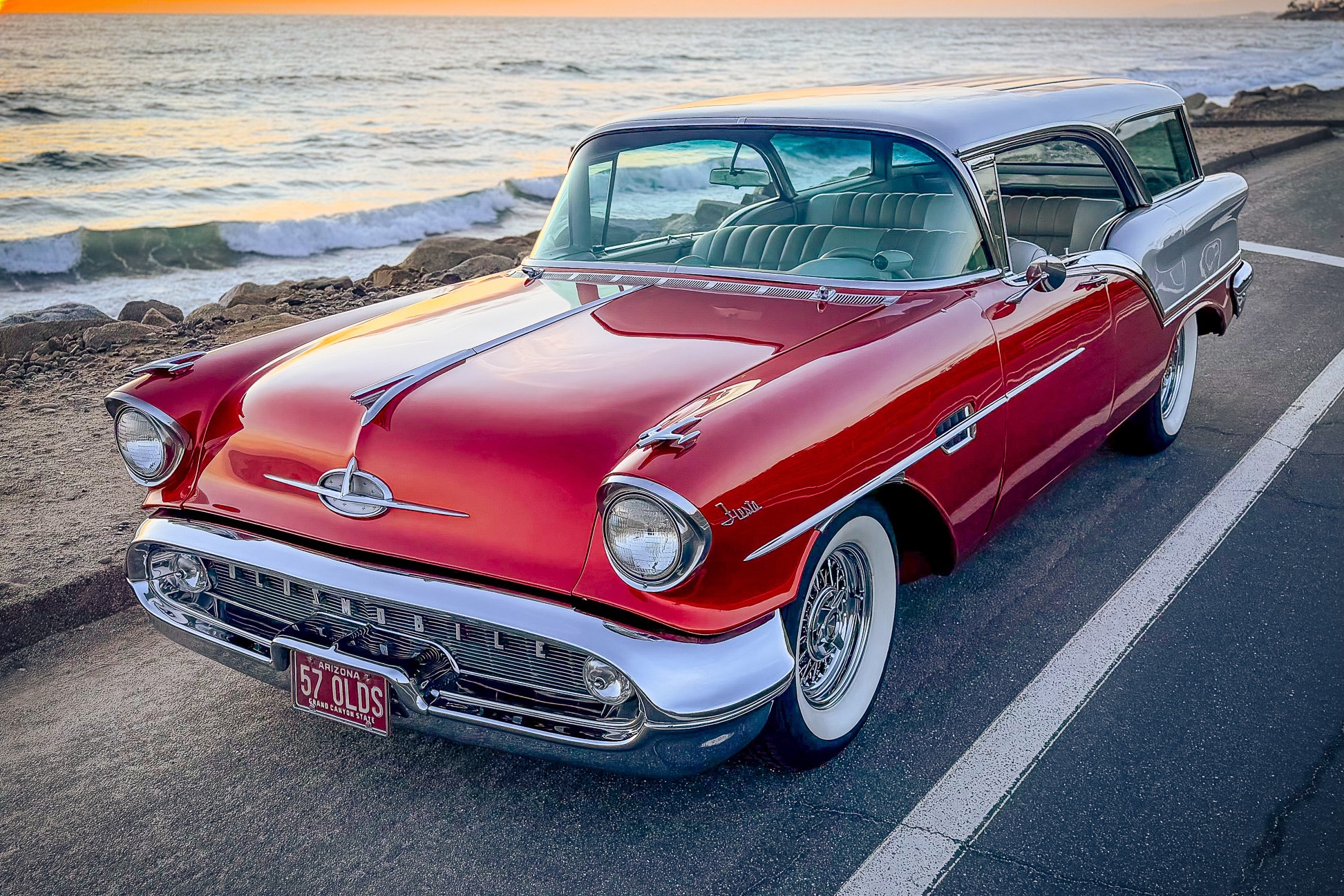 1957 Oldsmobile Eighty Eight sold at auction for $44,551