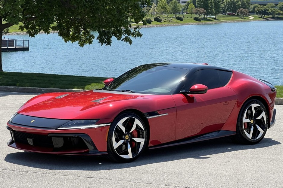 2025 Ferrari 812 sold at auction for $596,000