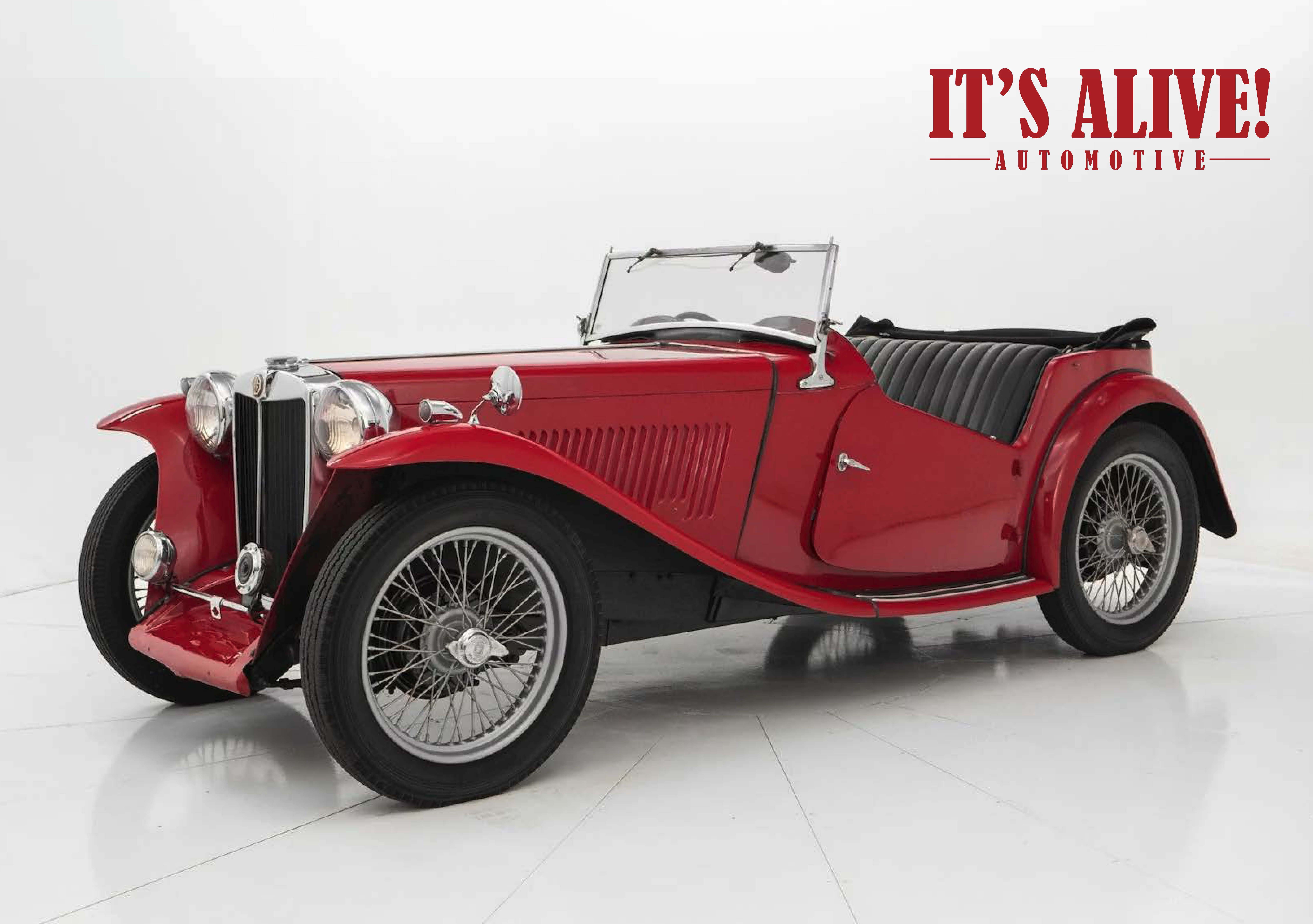 1948 MG TC sold at auction for $12,000