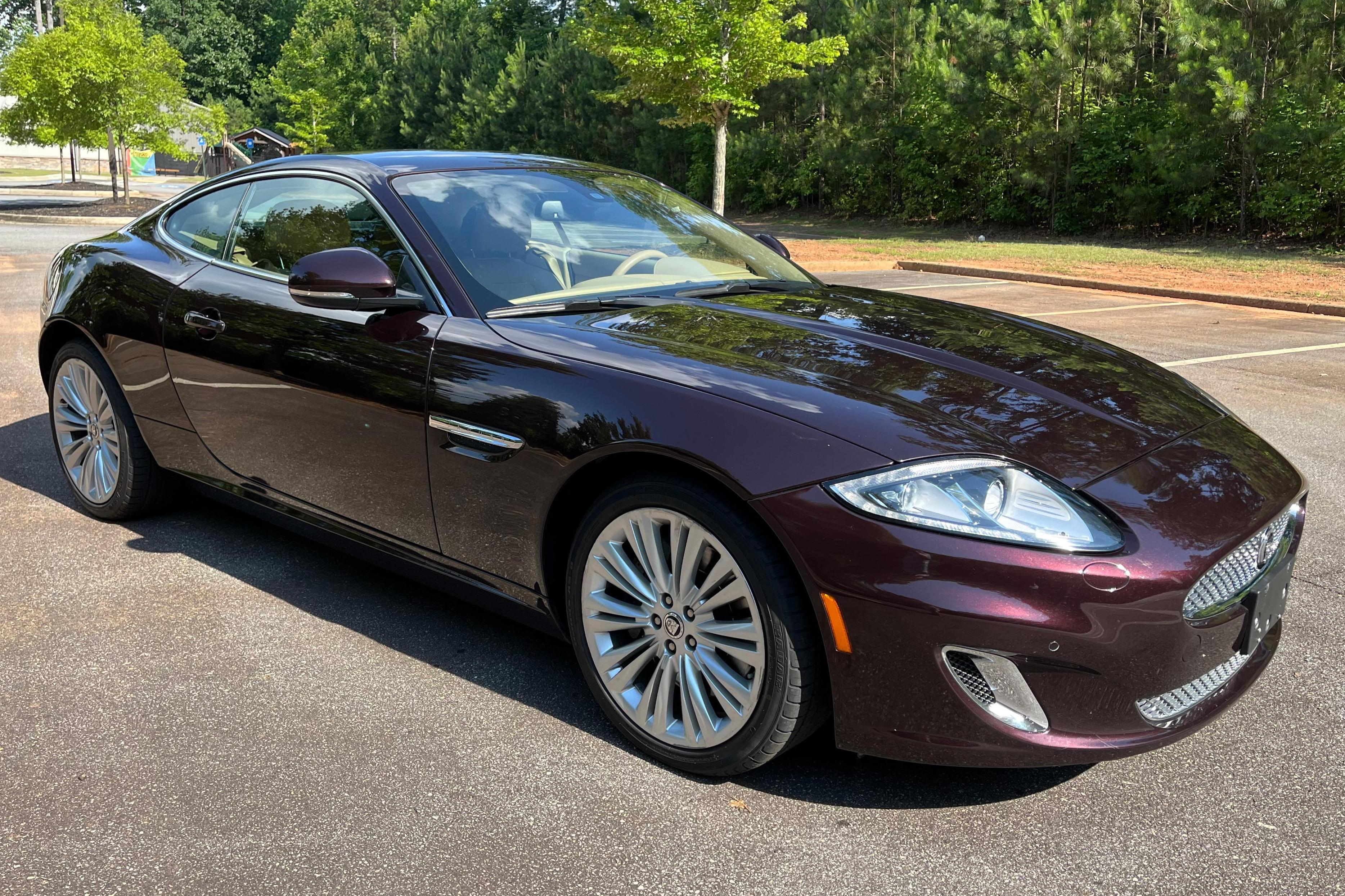 2012 Jaguar XK sold at auction for $23,000