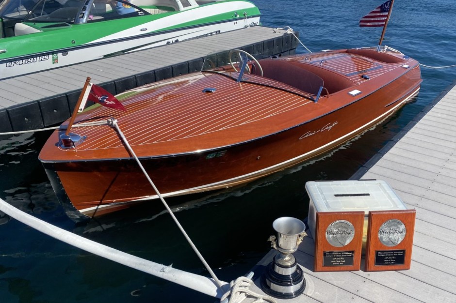 1953 Chris-Craft Sportsman sold at auction for $50,000