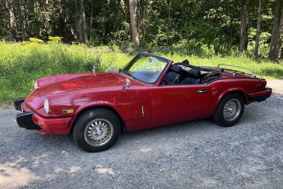 1980 Triumph Spitfire sold at auction for $3,400
