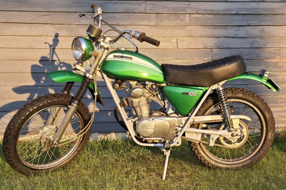 1971 Honda SL Motosport sold at auction for $1,650