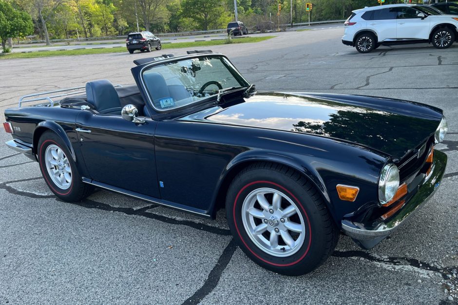 1969 Triumph TR6 sold at auction for $18,750