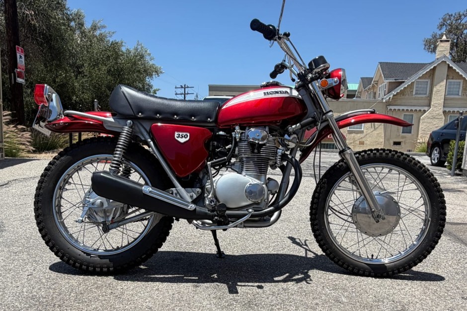 1970 Honda SL Motosport sold at auction for $5,100
