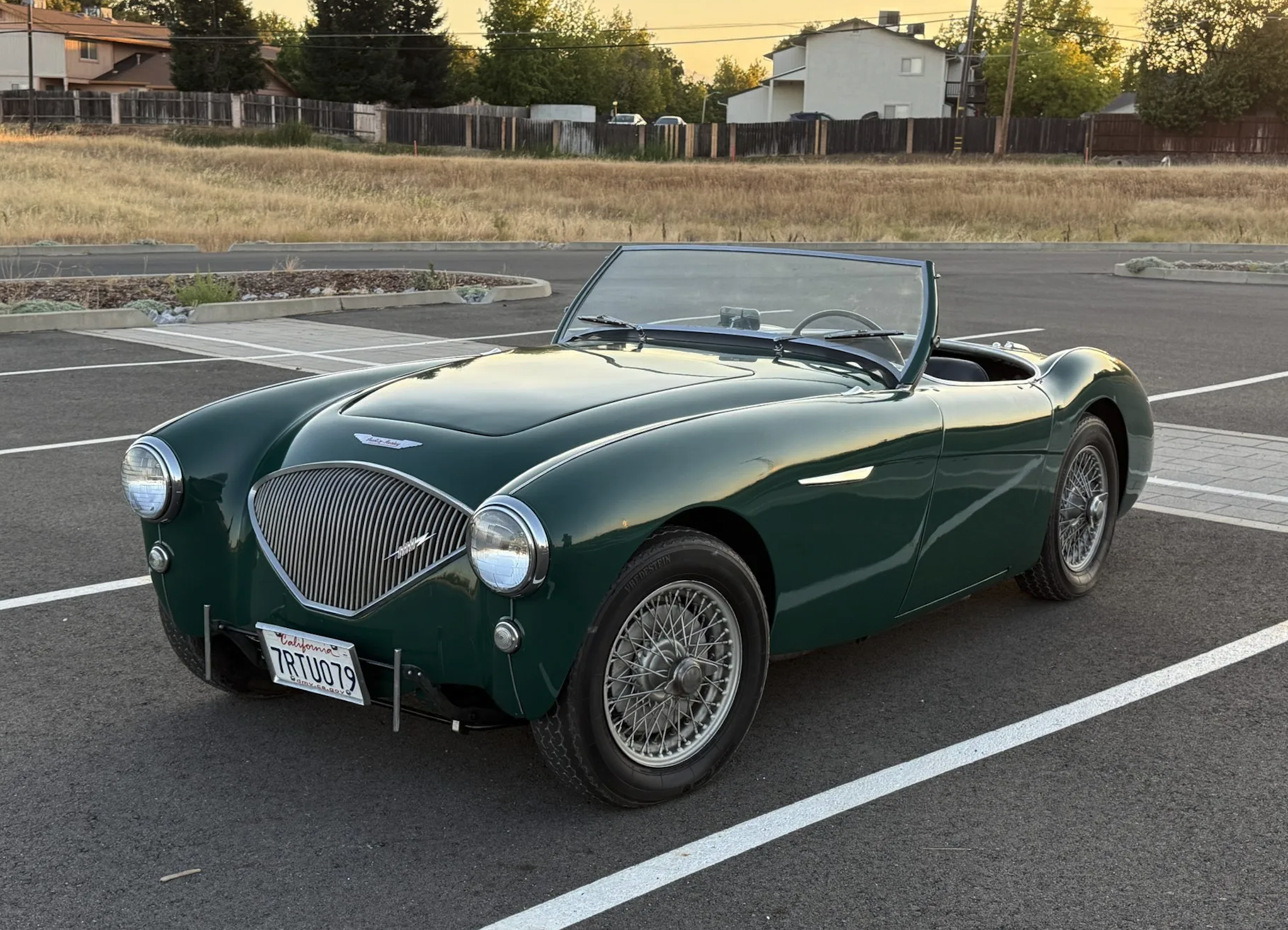 1955 Austin-Healey 100 sold at auction for $15,200