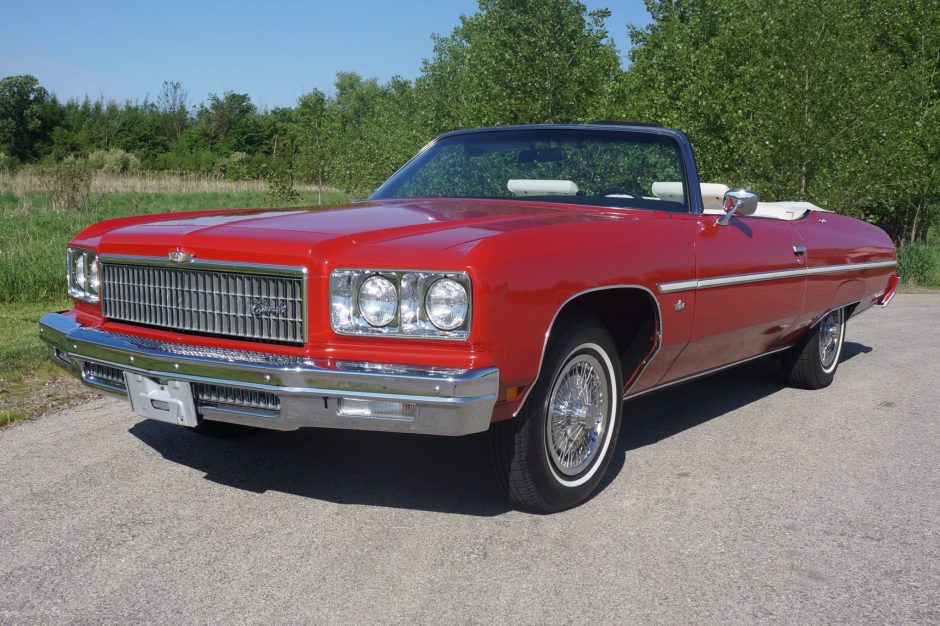 1975 Chevrolet Caprice sold at auction for $50,500