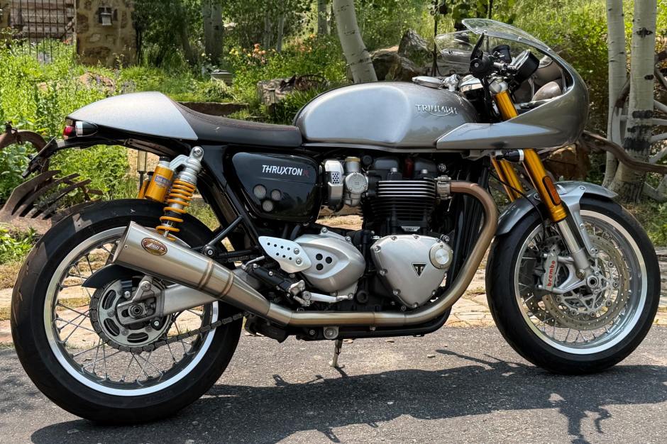 2016 Triumph Thruxton sold at auction for $8,500