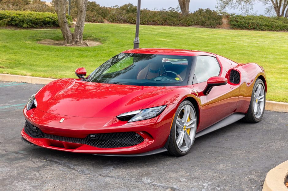 2025 Ferrari 296 sold at auction for $291,000