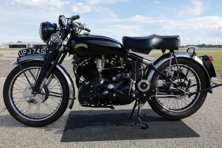 1954 Vincent Black Shadow sold at auction for $65,500