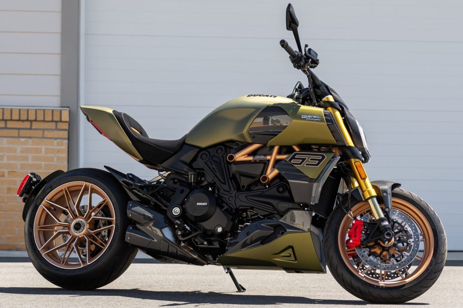 2021 Ducati Diavel sold at auction for $49,690