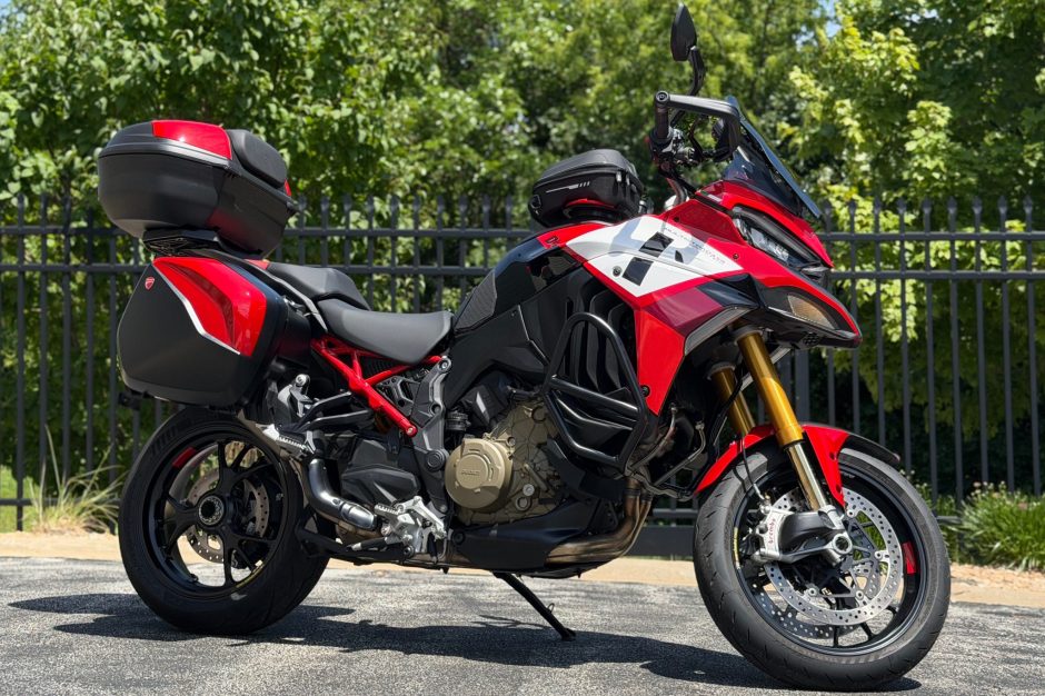 2022 Ducati Multistrada sold at auction for $21,000