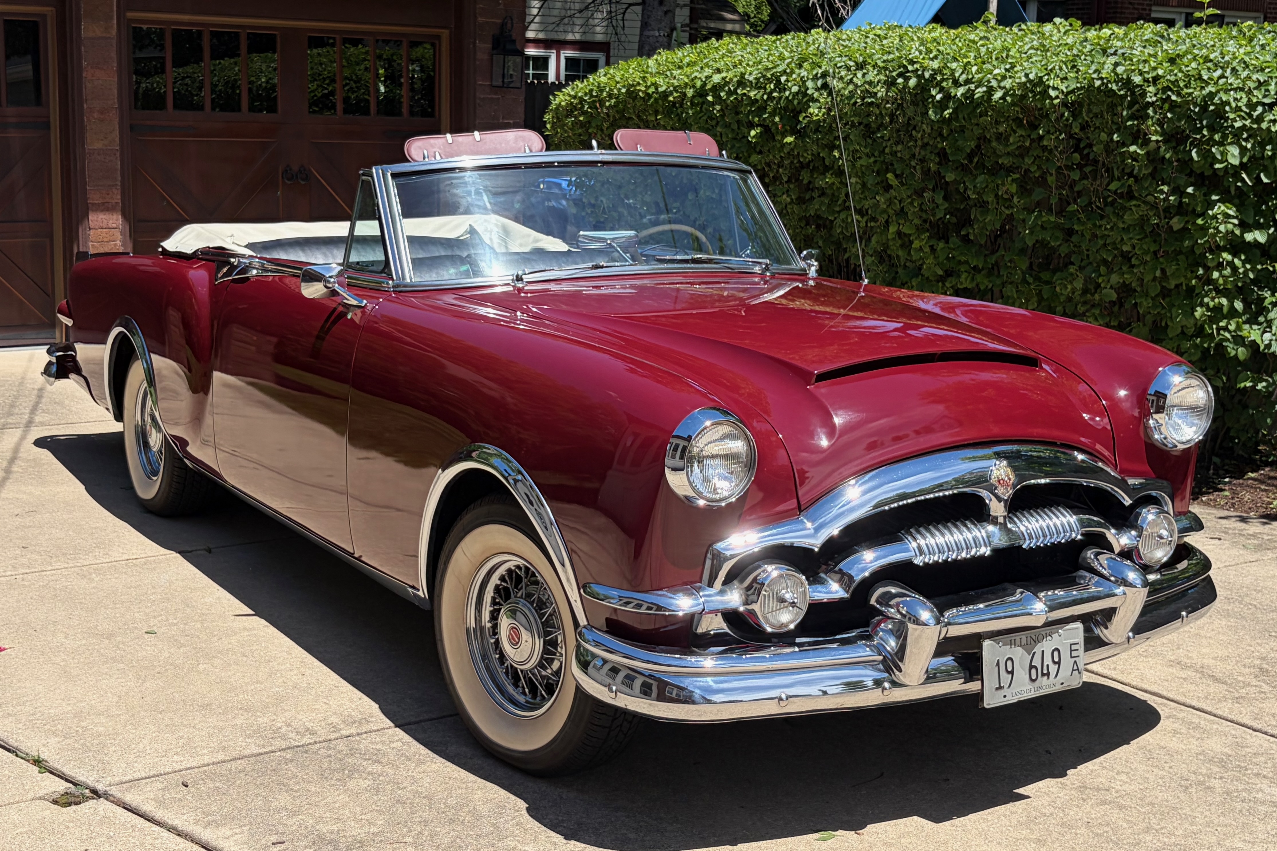 1953 Packard Caribbean sold at auction for $33,000