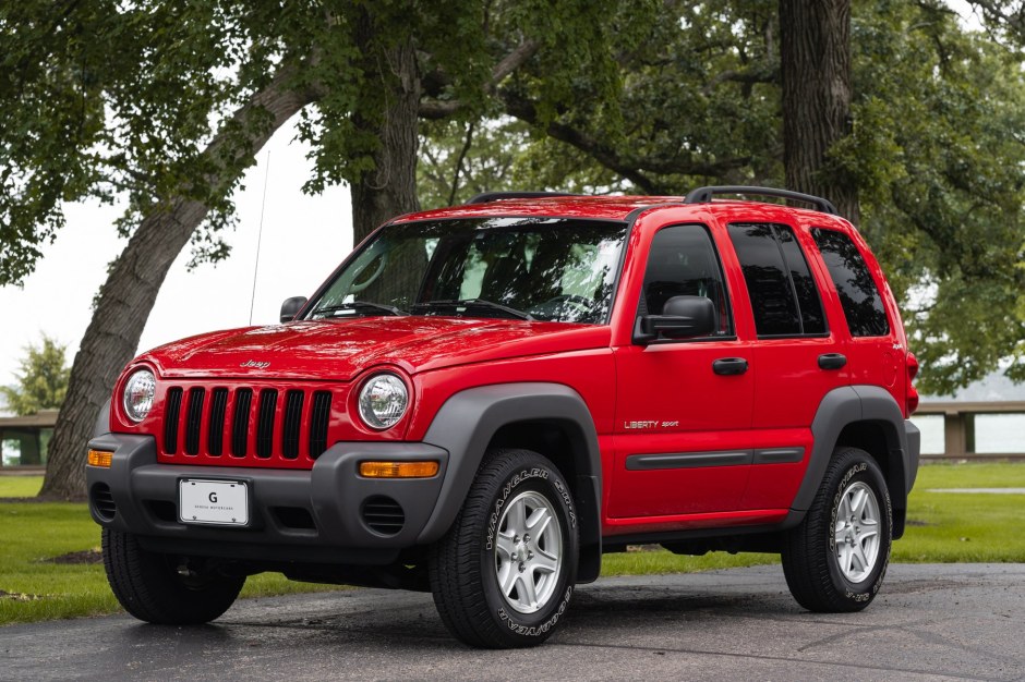 2002 Jeep Liberty sold at auction for $15,250
