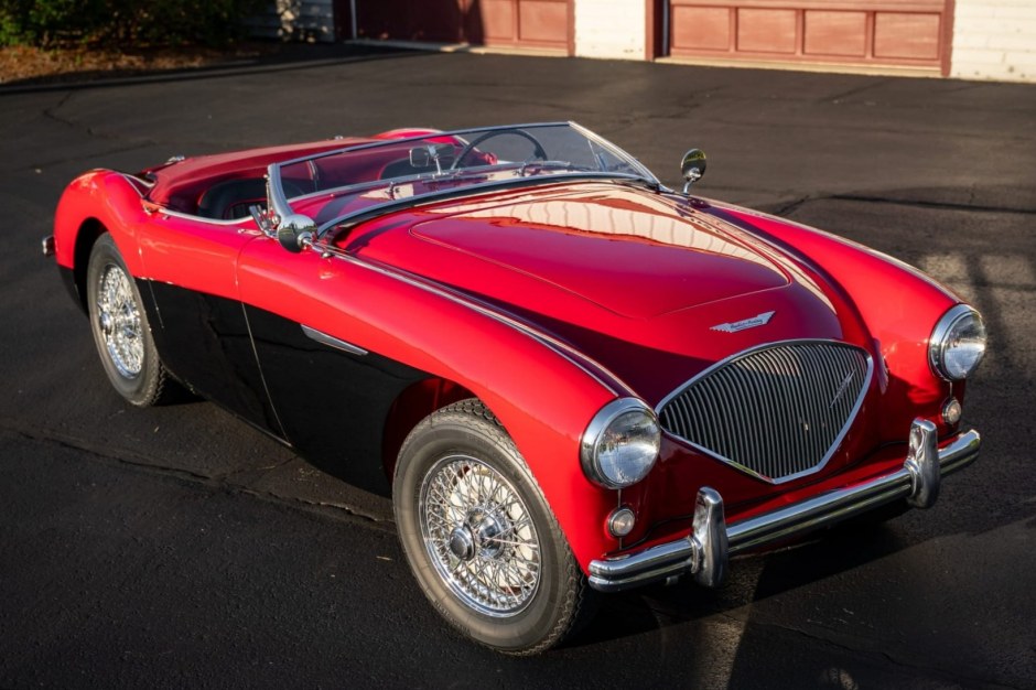 1955 Austin-Healey 100 sold at auction for $38,500