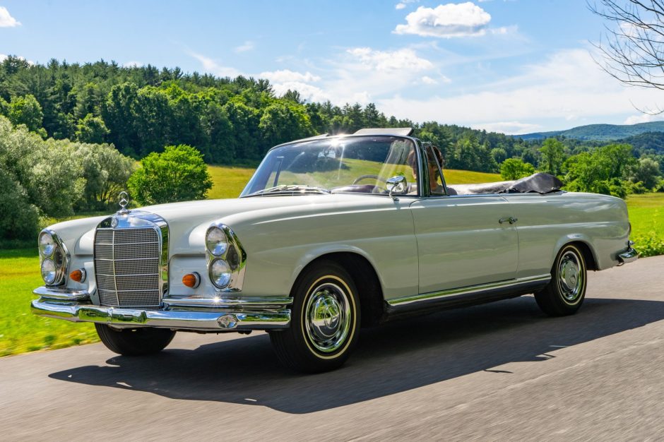 1963 Mercedes-Benz W111 Coupe & Cabriolet sold at auction for $48,000