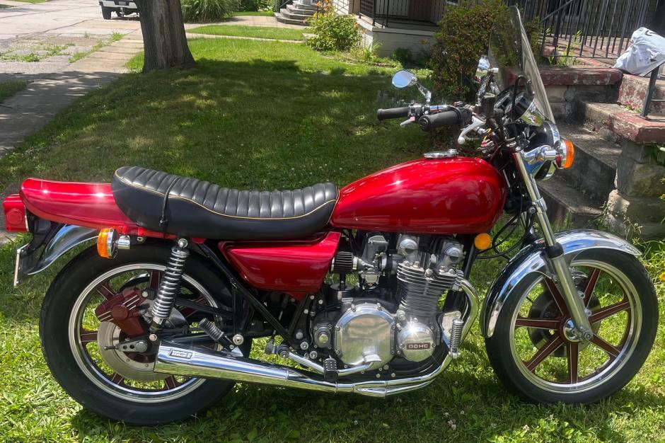 1977 Kawasaki KZ sold at auction for $2,500