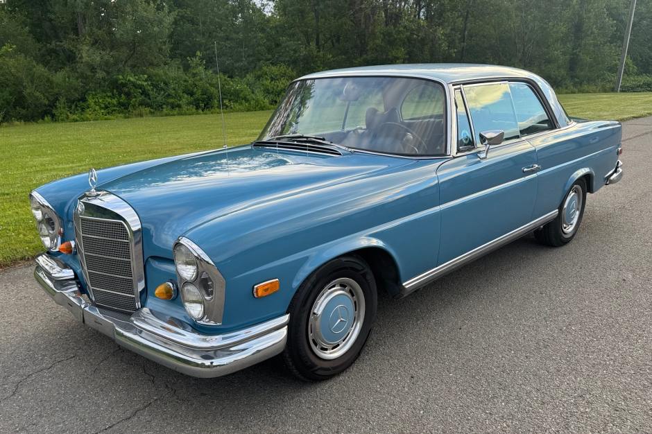 1969 Mercedes-Benz W111 Coupe & Cabriolet sold at auction for $26,250