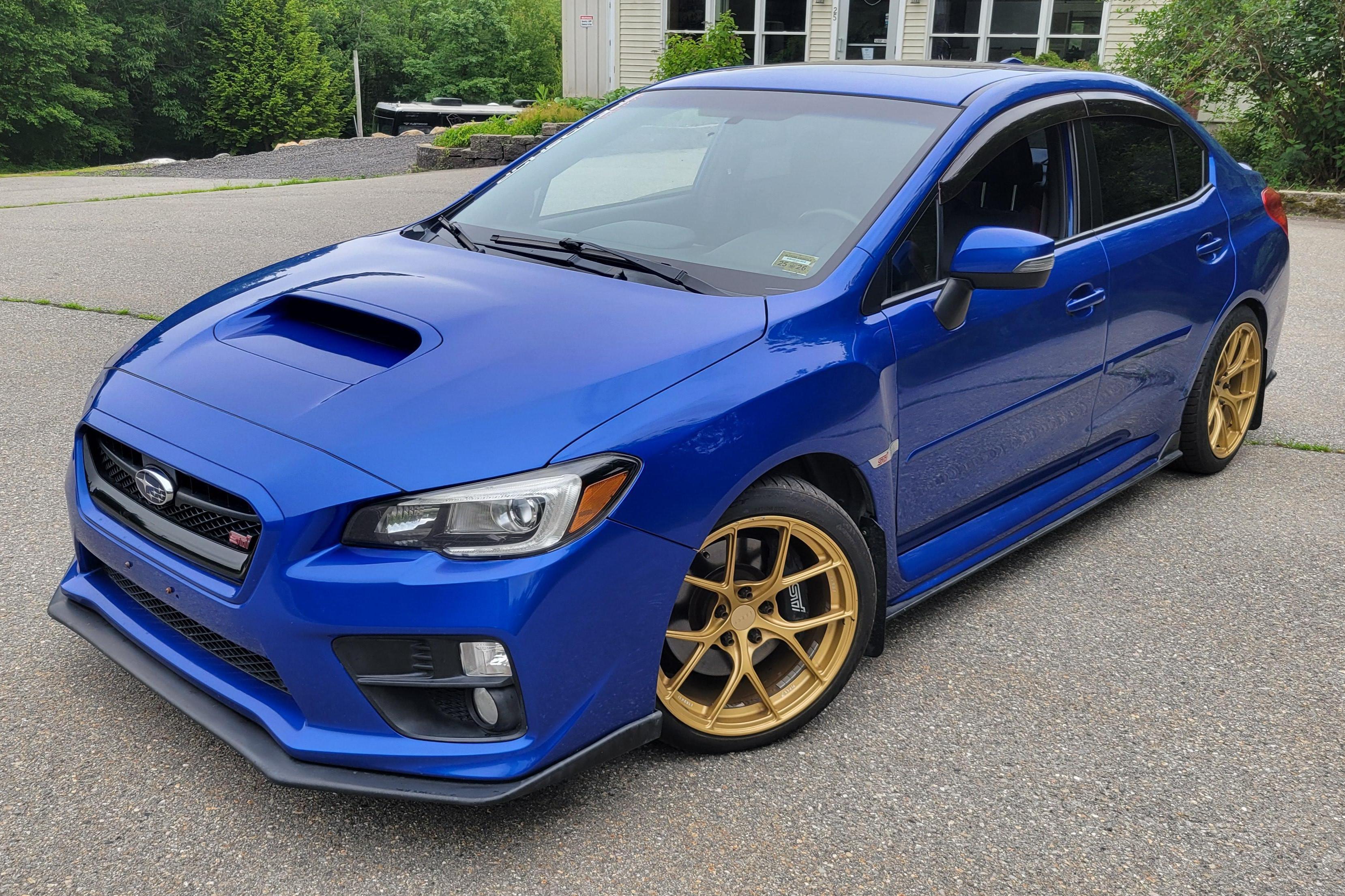 2016 Subaru WRX sold at auction for $21,000