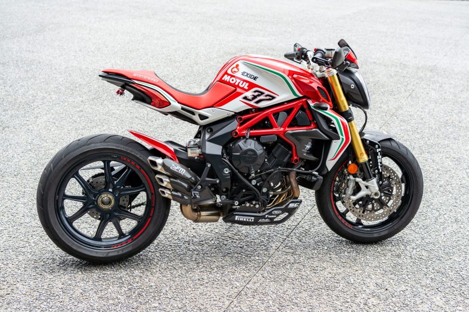 2017 MV Agusta Brutale sold at auction for $8,900