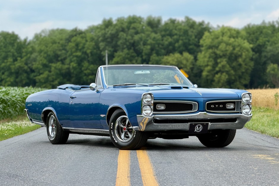 1966 Pontiac GTO sold at auction for $81,500
