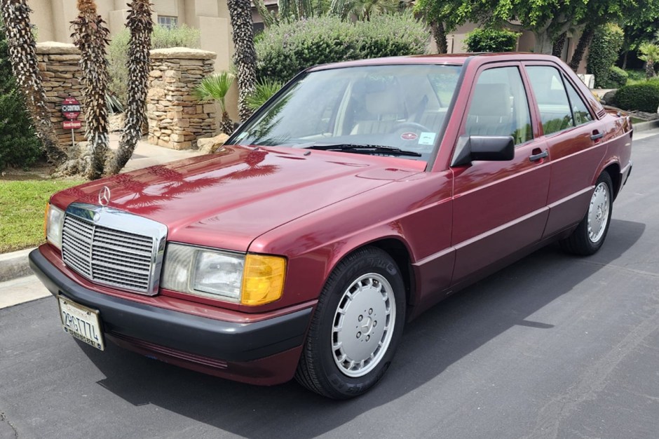 1989 Mercedes-Benz 190 sold at auction for $11,500